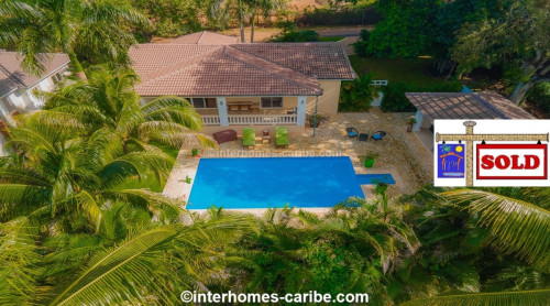 thumbnail for SOSUA: TURNKEY VILLA, COVERED SUMMER KITCHEN WITH BBQ AND SEATING AREA