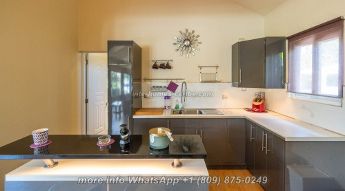 photos for SOSUA: FIRST CLASS VILLA WITH 300 M², 1X MAIN HOUSE plus 1X STUDIO, MODERN TOP FURNITURE, SOLAR PANELS, NO HOA