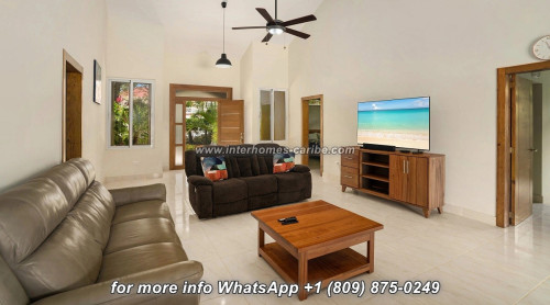 photos for SOSUA: ELEGANT, BARRIER-FREE VILLA WITH 3 BEDROOMS AND 3.5 BATHS, CLOSE TO THE BEACH