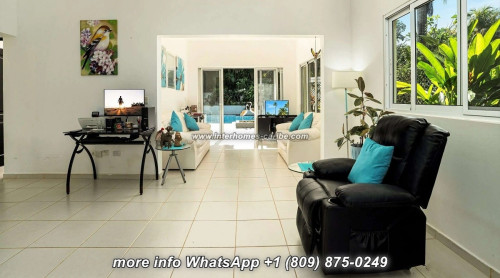 photos for SOSUA: 2-BEDROOM VILLA IN A QUIET AND SECURE LOCATION