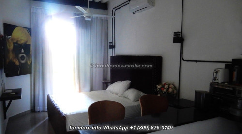 thumbnail for SOSUA: MODERN FULLY FURNISHED 40 m² / 430 ft² STUDIO AT RIZZ SUITES.